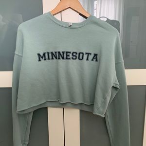 Cropped sweatshirt!